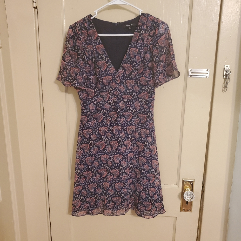 Madewell floral dress